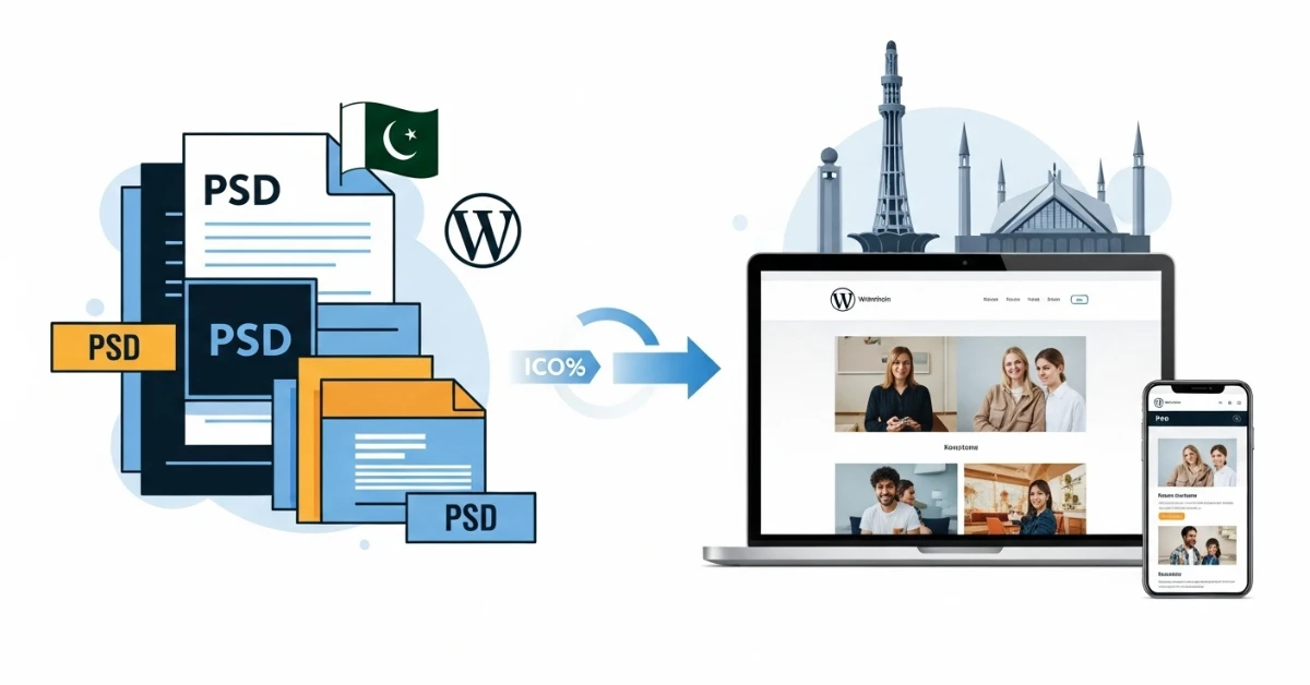 PSD to WordPress Pakistan